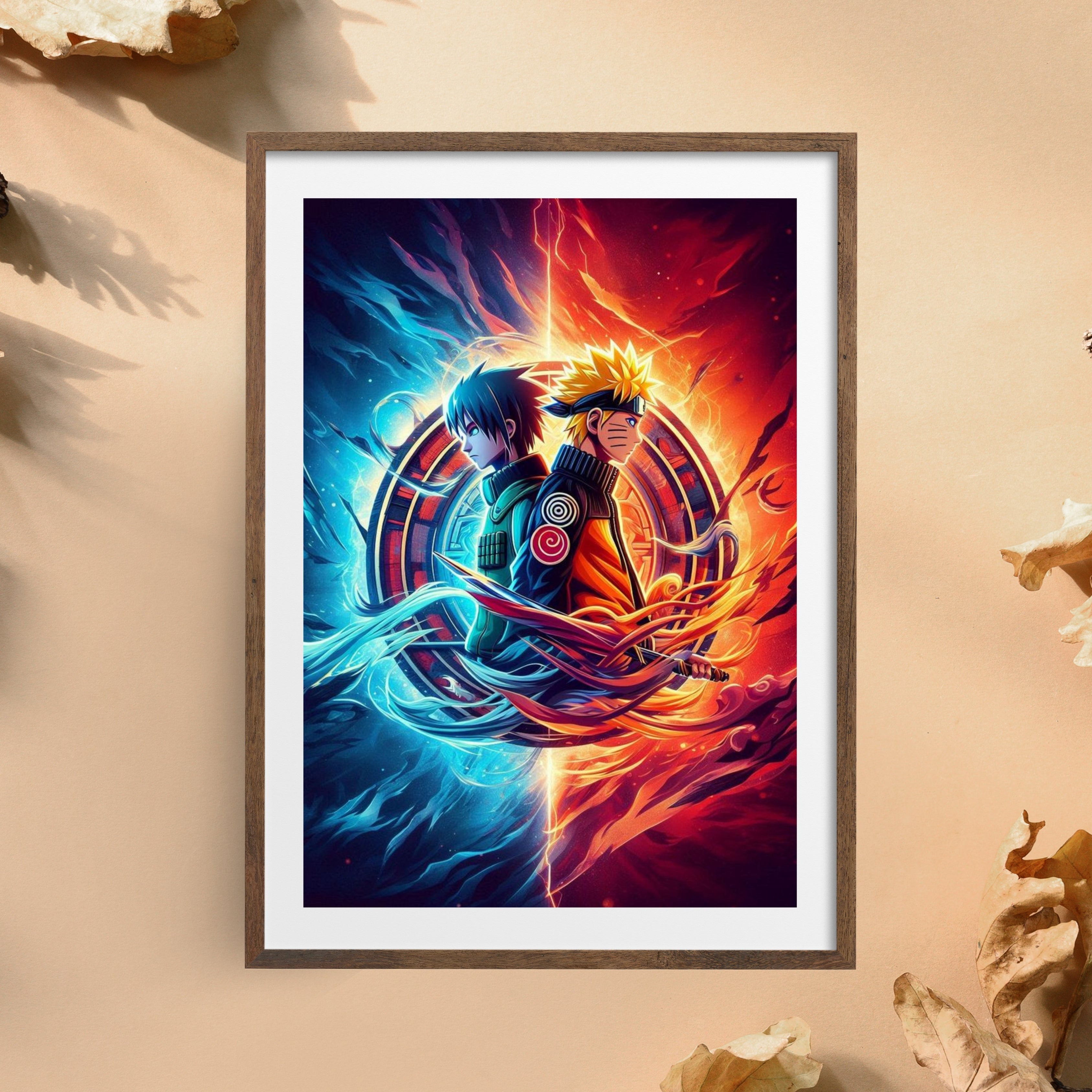 Naruto Uzumaki  |  Poster Frames HD Metal Print | A4 (12 * 8 inch)