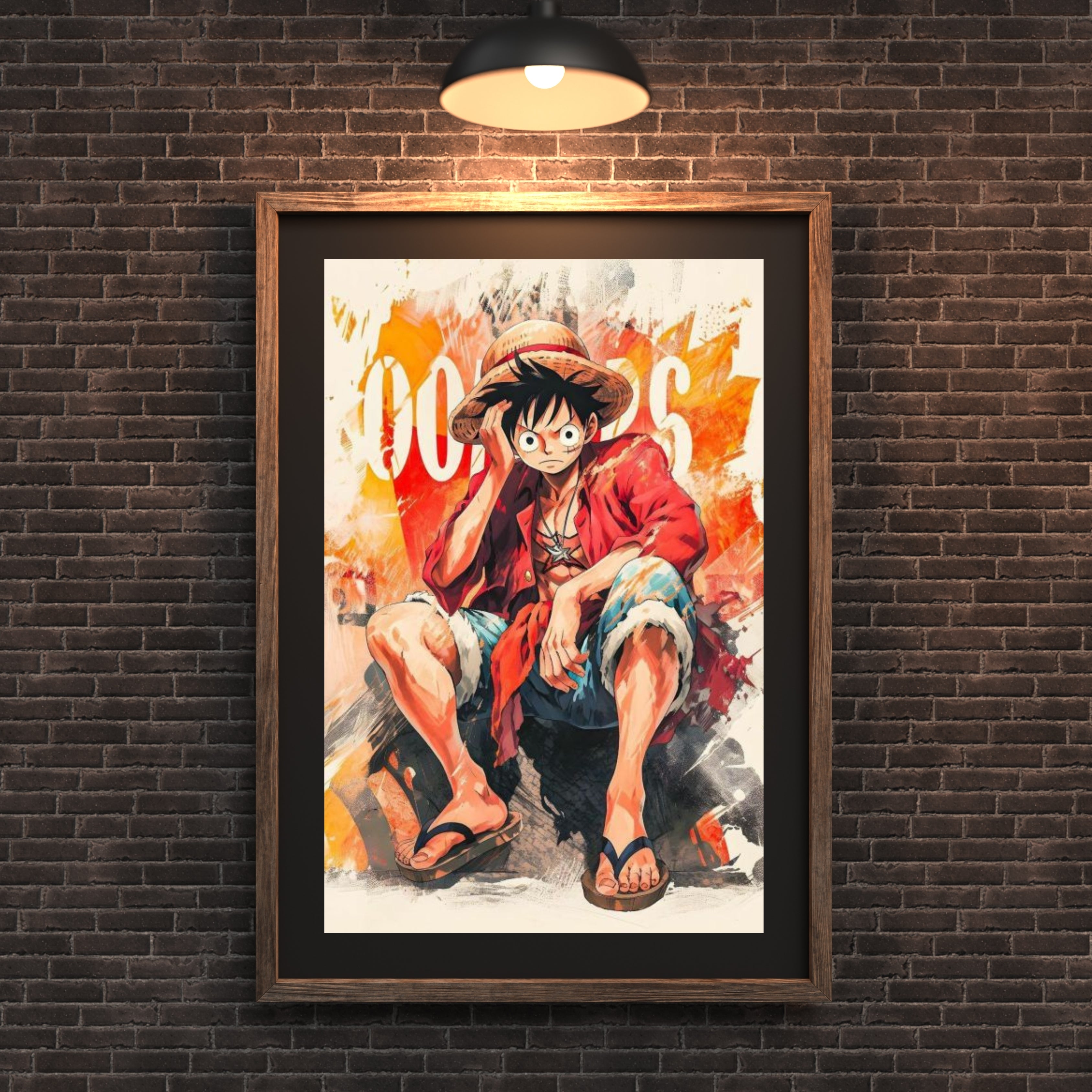 One Piece Anime | Poster Frames HD Metal Print | (12 * 8 inch)