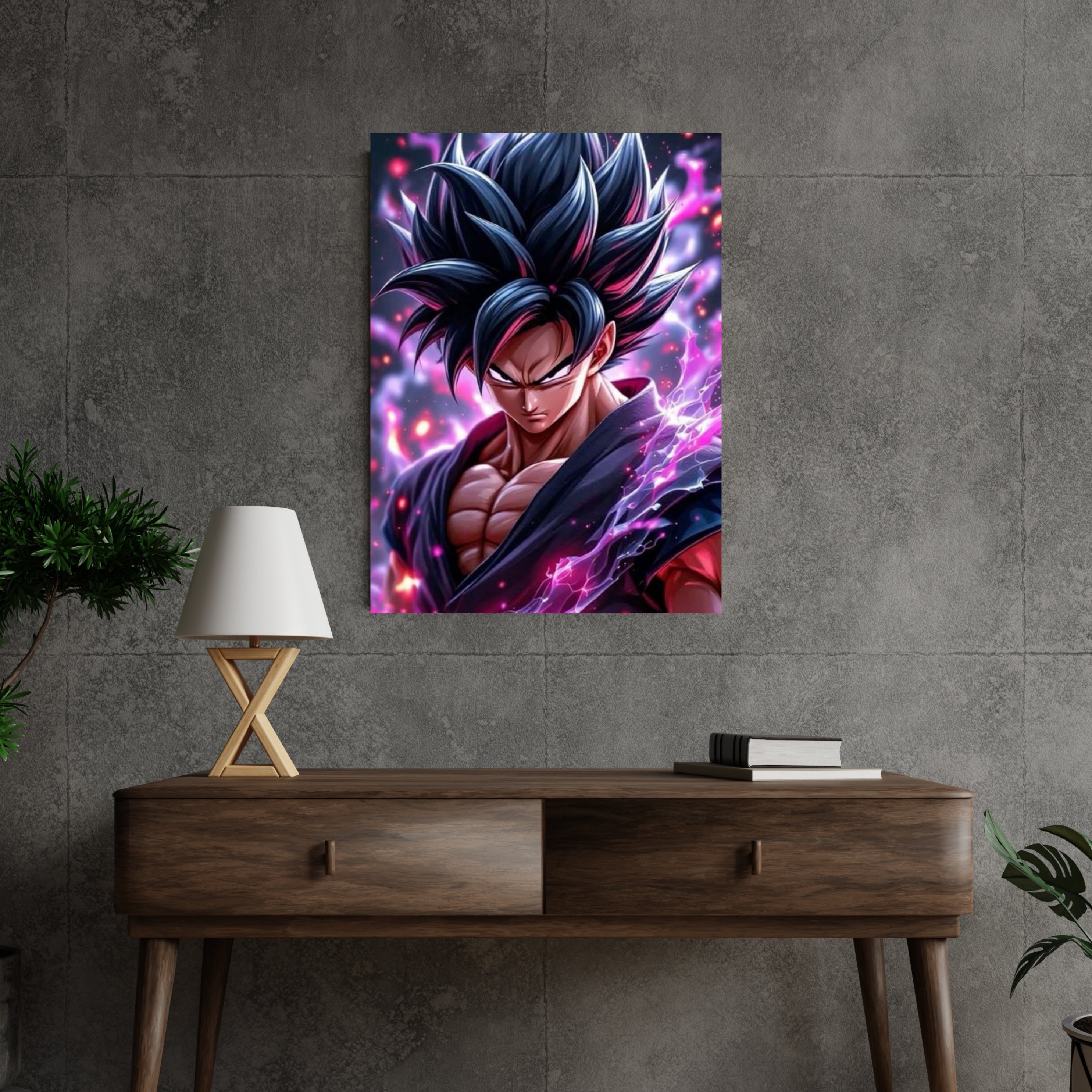 DRAGON BAll SON GOKU | Poster Frames HD Metal Print | A4(12 * 8 inch)