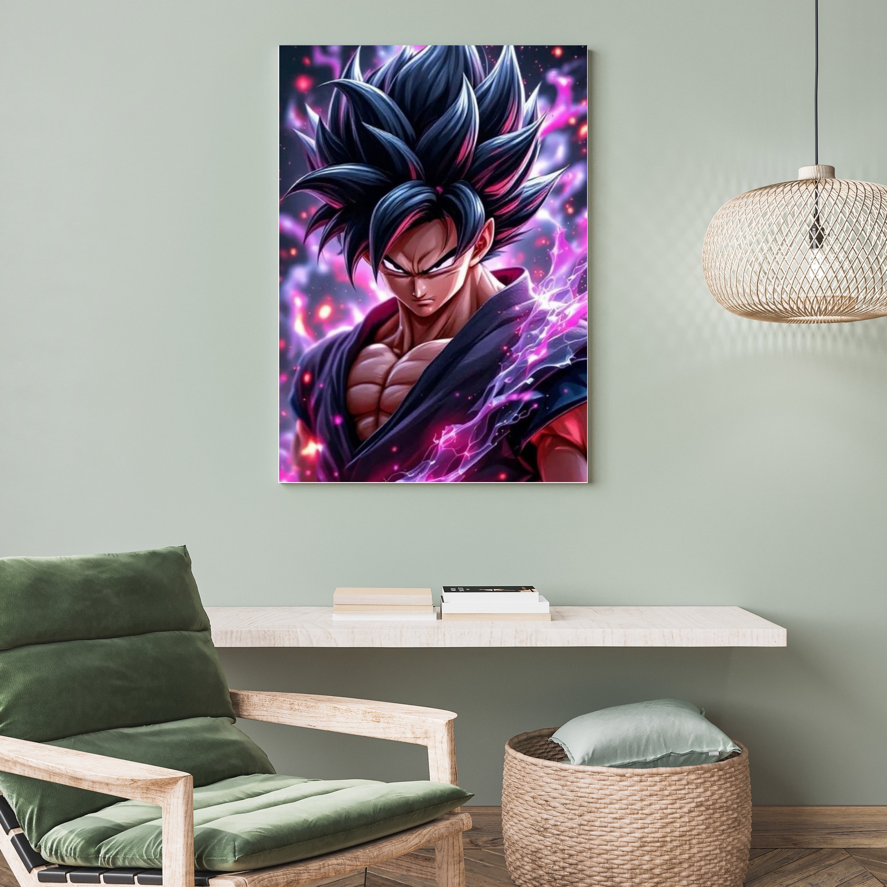 DRAGON BAll SON GOKU | Poster Frames HD Metal Print | A4(12 * 8 inch)