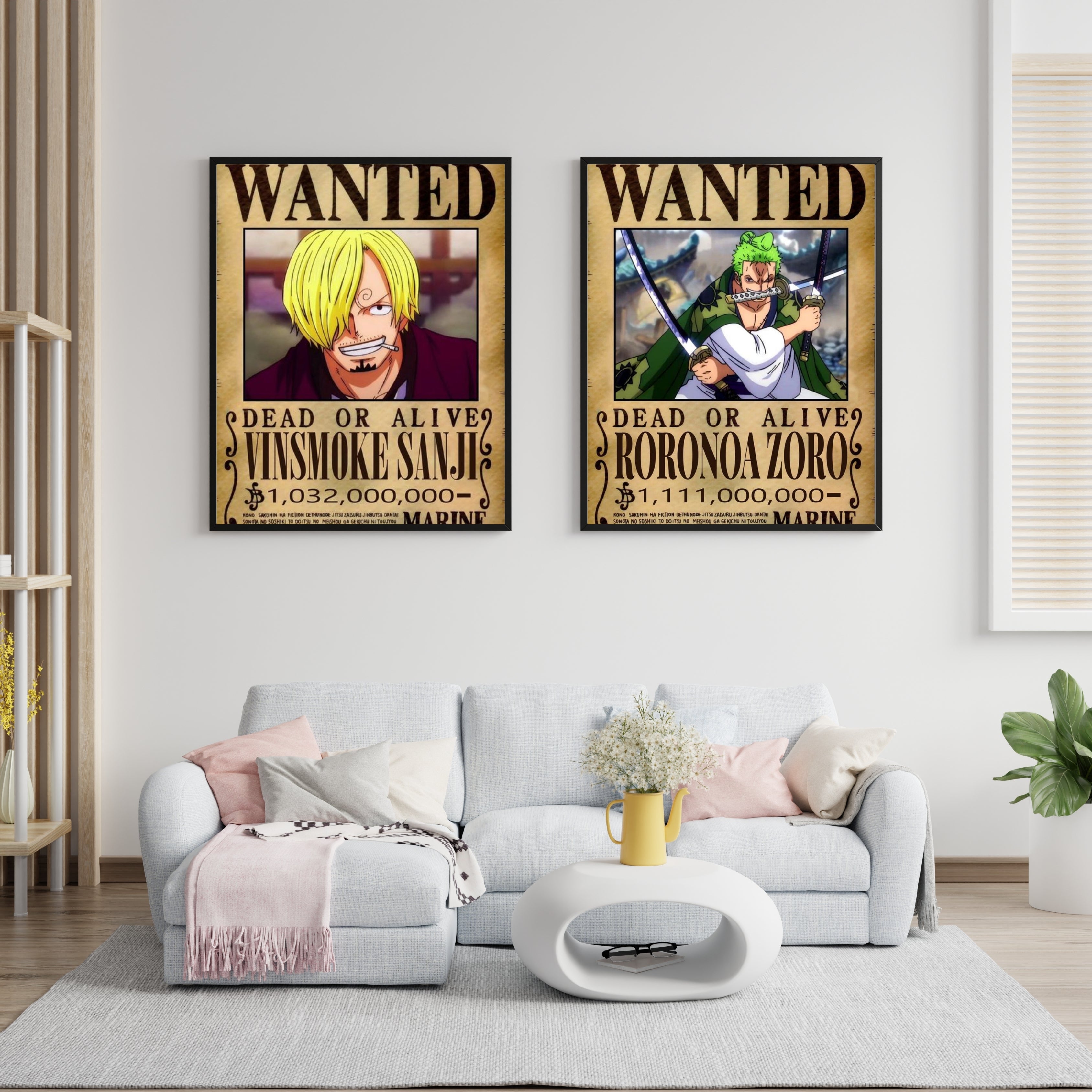 ONE PIECE : WANTED | Poster Frames HD Metal Print | (12 * 8 inch)